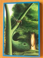 Kunst-Postkarte Naturschutz-Tram Zürich 2000-2002