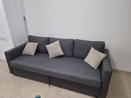 Canapé Lit 3 places Ikea quasi neuf