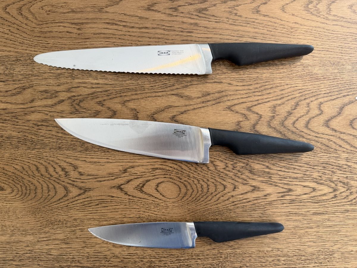 Ikea Couteaux de cuisine: IKEA Kitchen Knives Set with Block Used – D'occasion à Freienbach par gio_cor 8