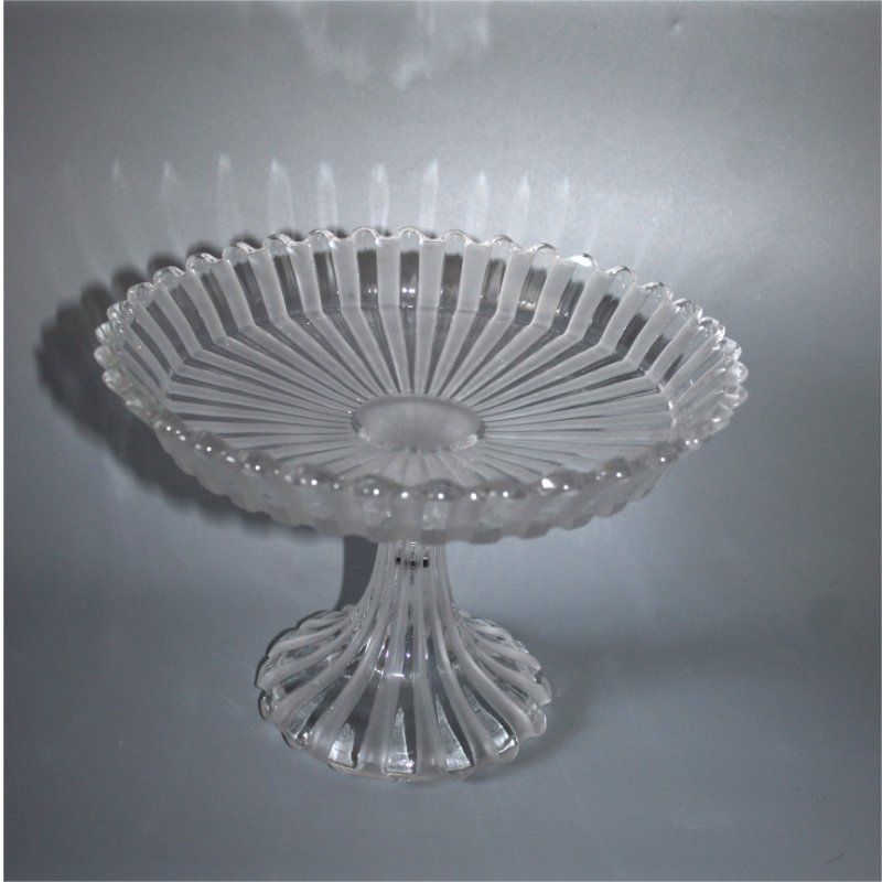 Baccarat Piatti di portata: Kristallglas-Fussschale, Baccarat - – Usato da Weggis venduto da Mylemontree 2