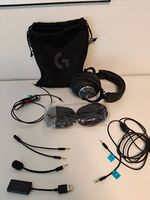 Logitech G PRO X Gaming Headset mit komplettem Zubehör