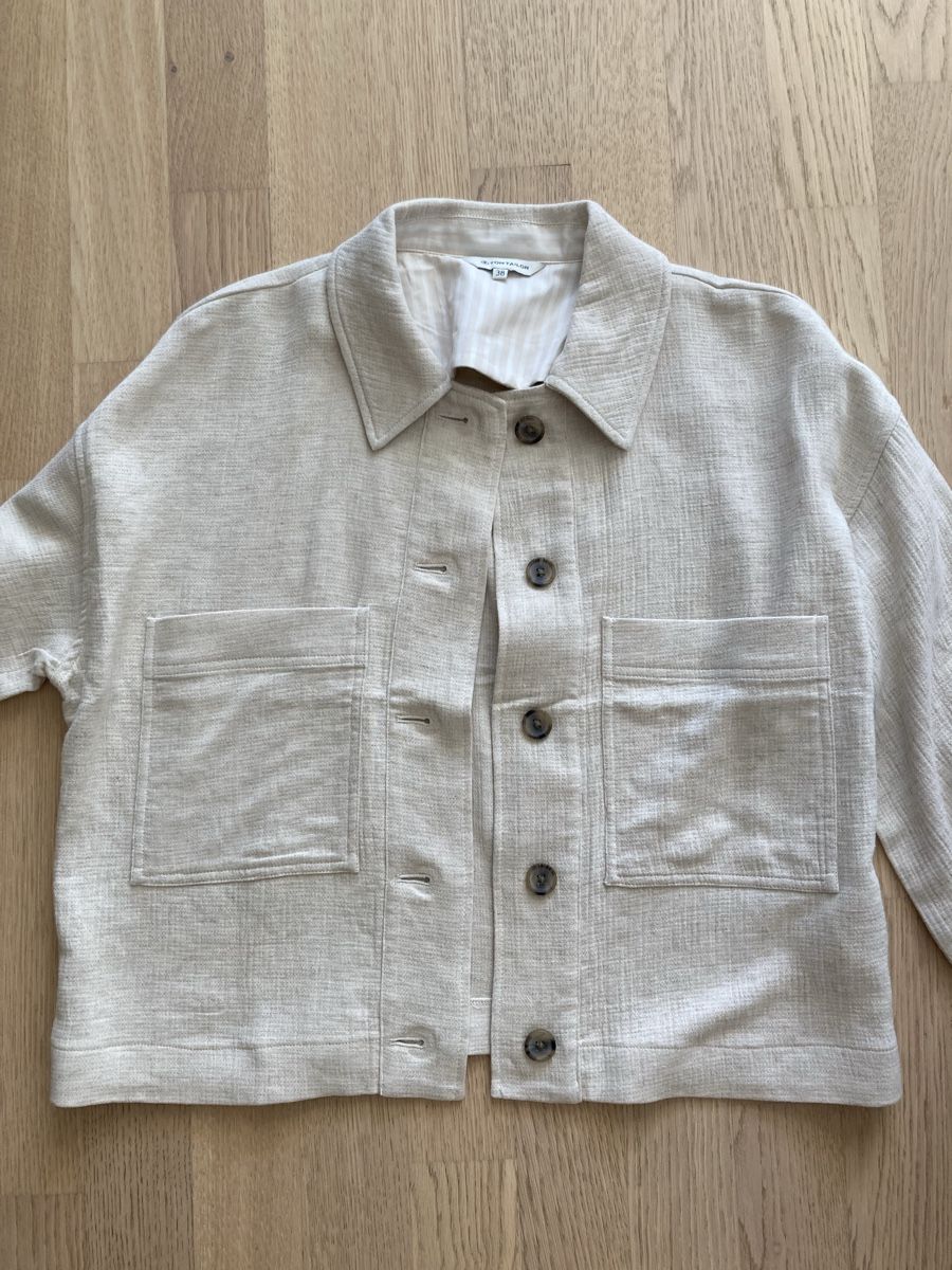 Tom Tailor Giacche: Fabrikneue Tom Tailor Hemdjacke, Gr. 38 – Nuovo e nell'imballaggio originale da Otelfingen venduto da pat_8jmb
