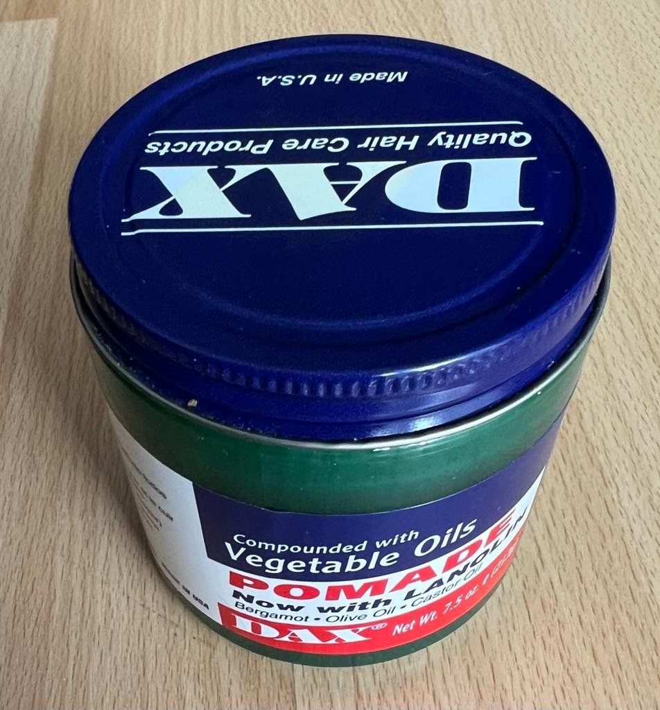 Pflegeprodukte: Dax Pflanzenölen Pomade with Lanolin 213gr – Neu und originalverpackt aus Matzendorf von SwissMagicKarten