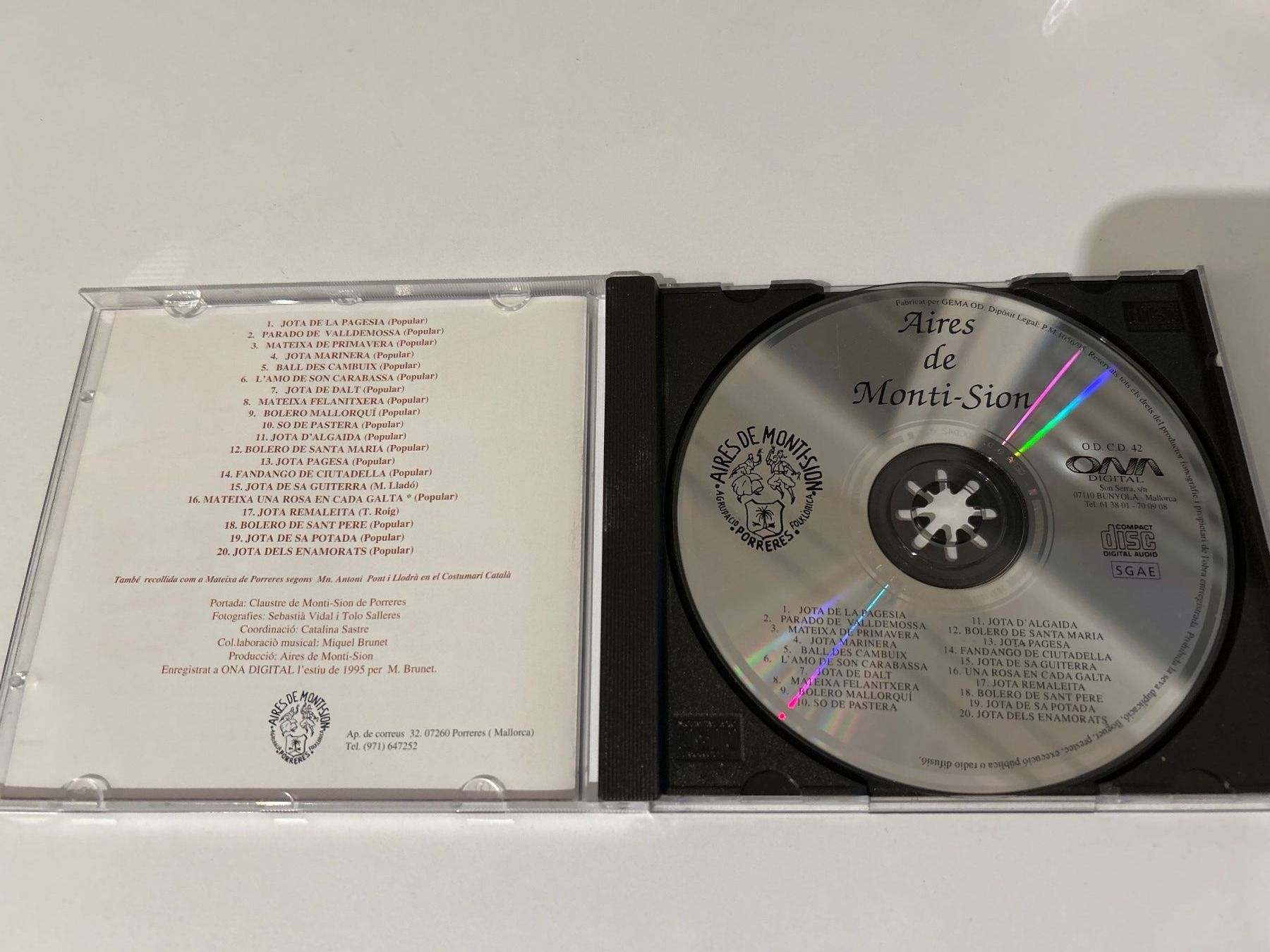 CDs: CD- Aires de Monti-Sion- 20 anys – Gebraucht aus Guntershausen von Gloominati 2