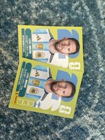 Lionel Messi Sticker Panini 2 Stk neuwertiger Zustand
