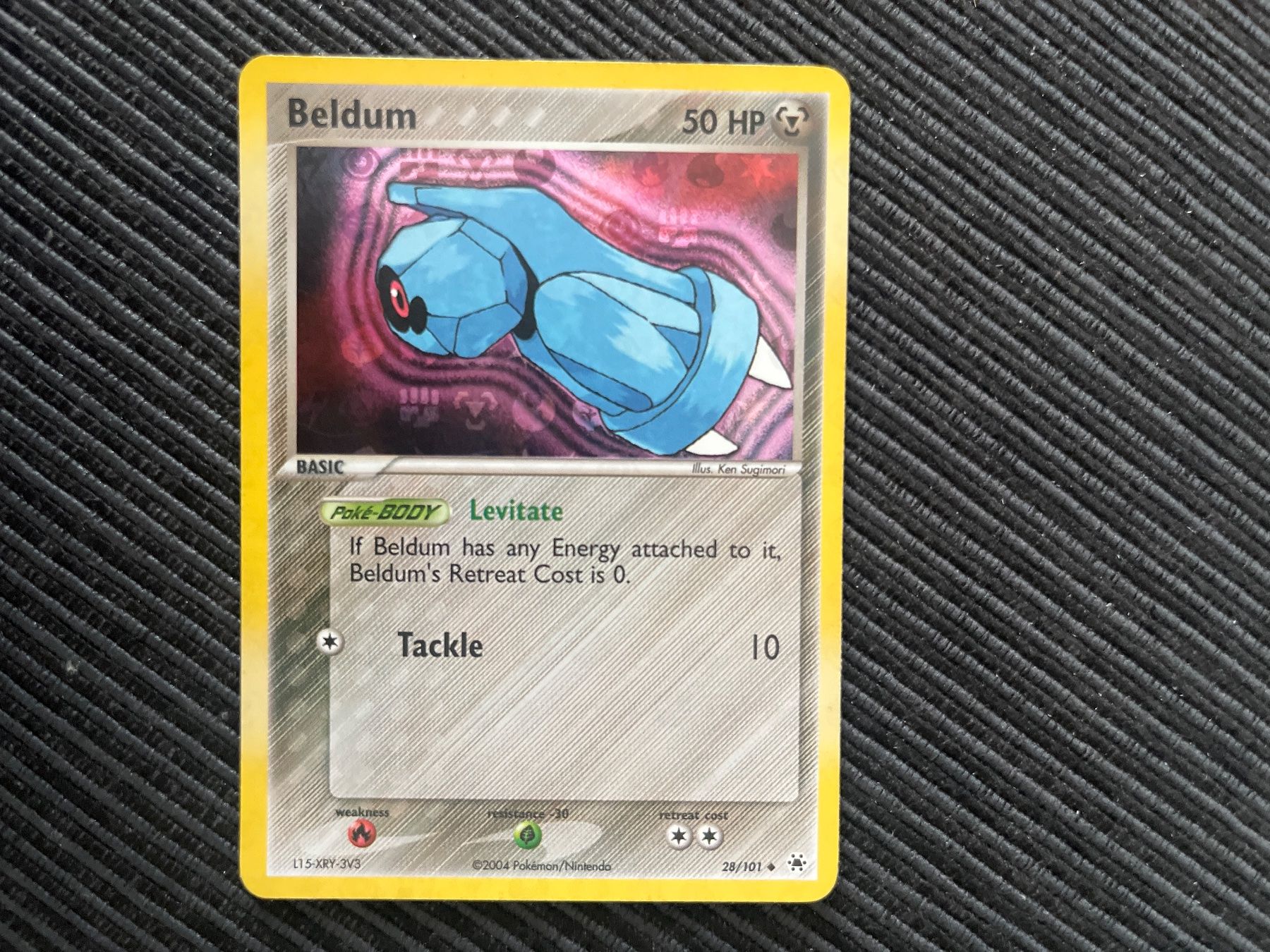 Pokémon Carte collezionabili: Pokemon Beldum Reverse Holo Rare EX Hidden Legends – Usato da Wabern venduto da Collectfun