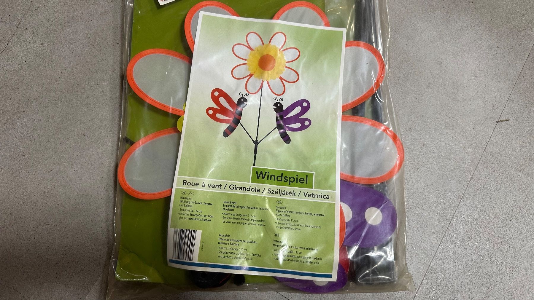 Altro in Decorazioni & Accessori: Windspiel Windrad Blume mit Schmetterling – Nuovo (secondo la descrizione) da Schönenbuch venduto da marisli80 4