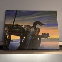 Leinwandbild – Hans Dahl