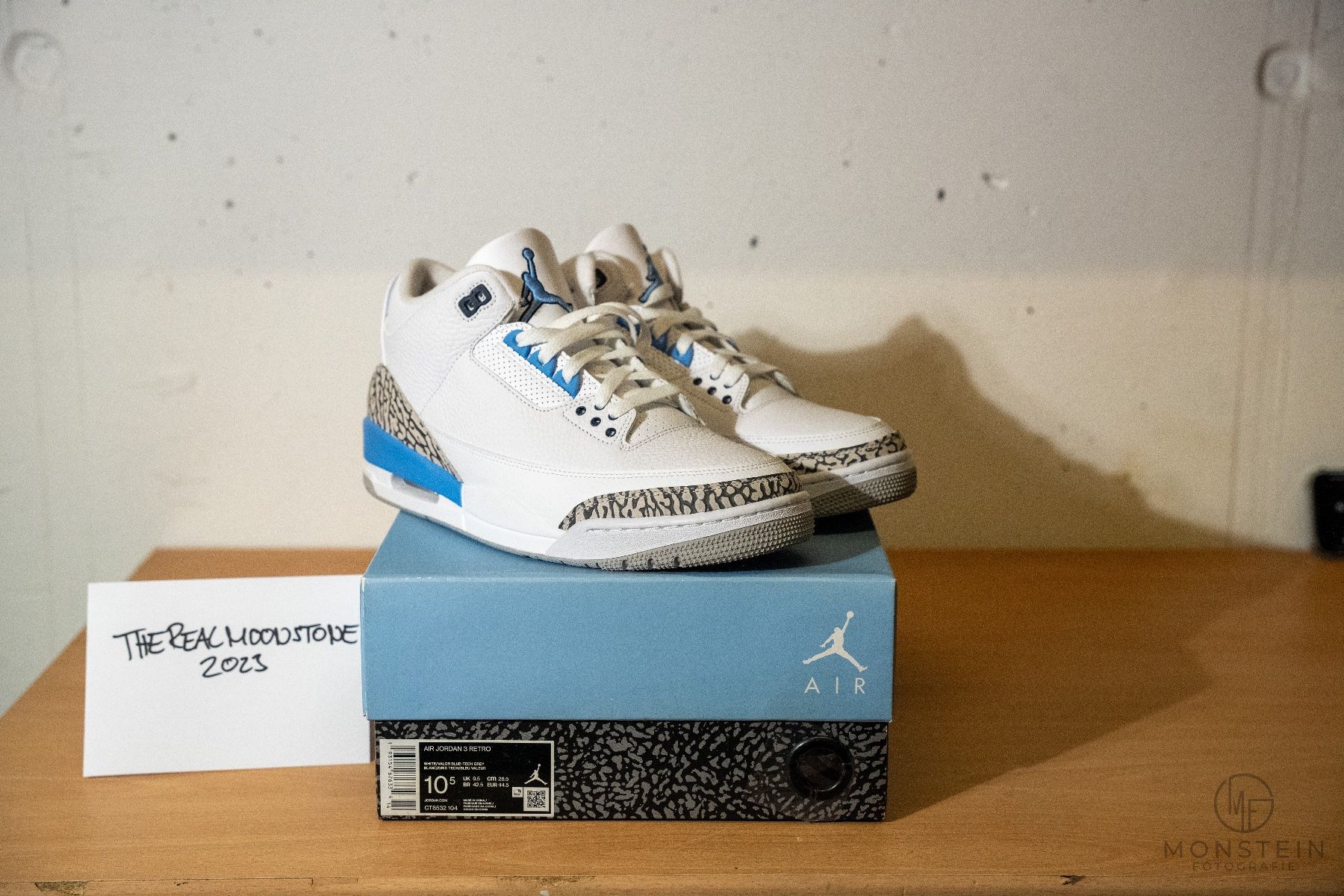 Jordan Scarpe da uomo: Jordan 3 UNC // EU44.5 – Nuovo (secondo la descrizione) da Wittenbach venduto da therealmoonstone 1