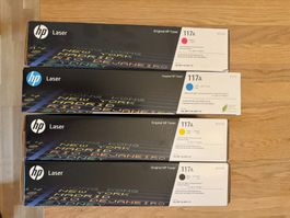 Original HP 117A Toner-Set (4 Stück) – Neu & ungeöffnet