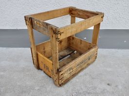 Holzkiste Kiste Getränkekiste Harass MINERALQUELLE KNUTWIL