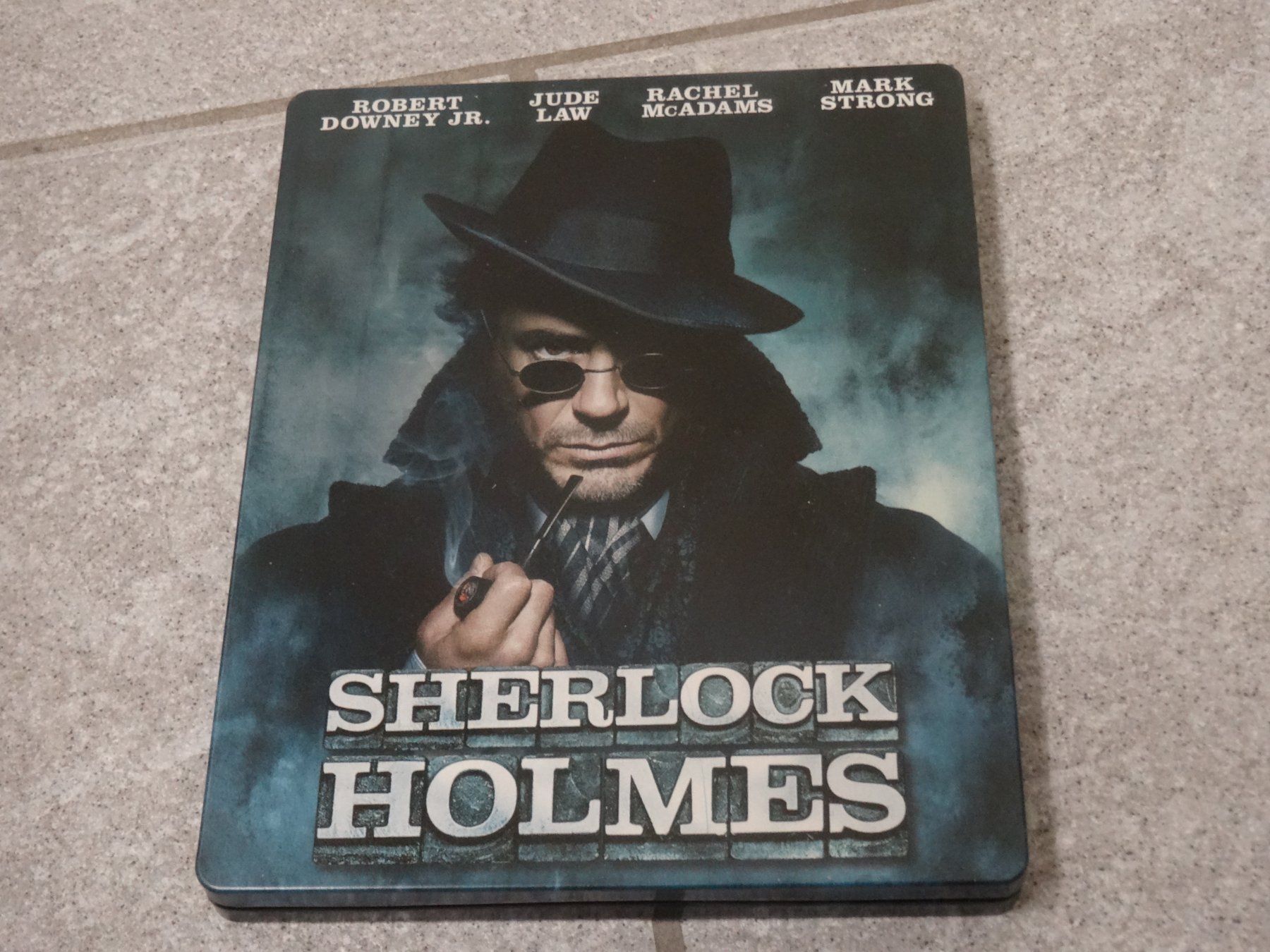 Tutti i DVDs: Sherlock Holmes Blu-ray mit Robert Downey STEELBOOK – Nuovo e nell'imballaggio originale da Olten venduto da Disc-Verkauf 2