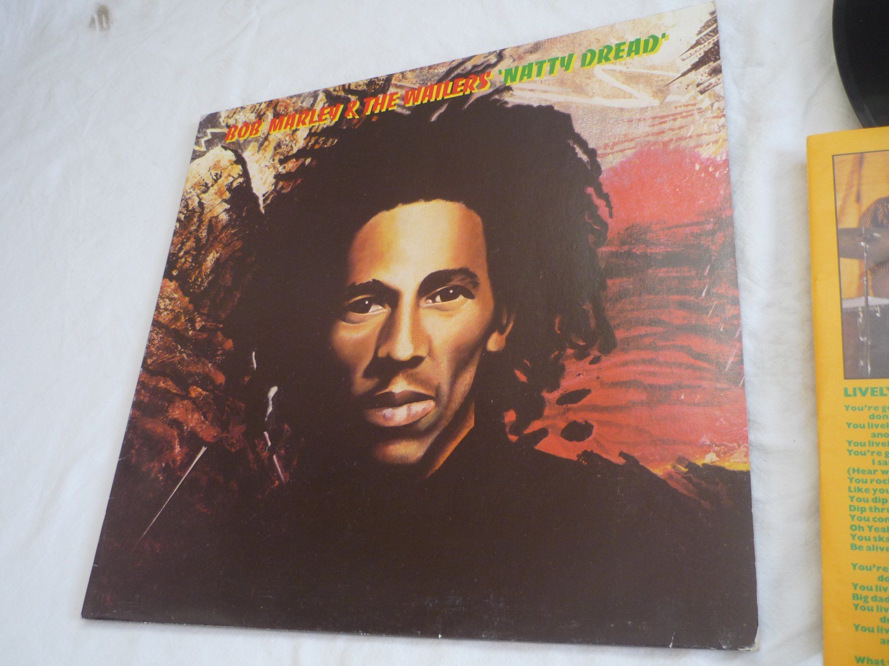 Dischi in vinile: 1x 12" Schallplatte - Bob Marley natty dread – Usato da Beringen venduto da Flatretriever