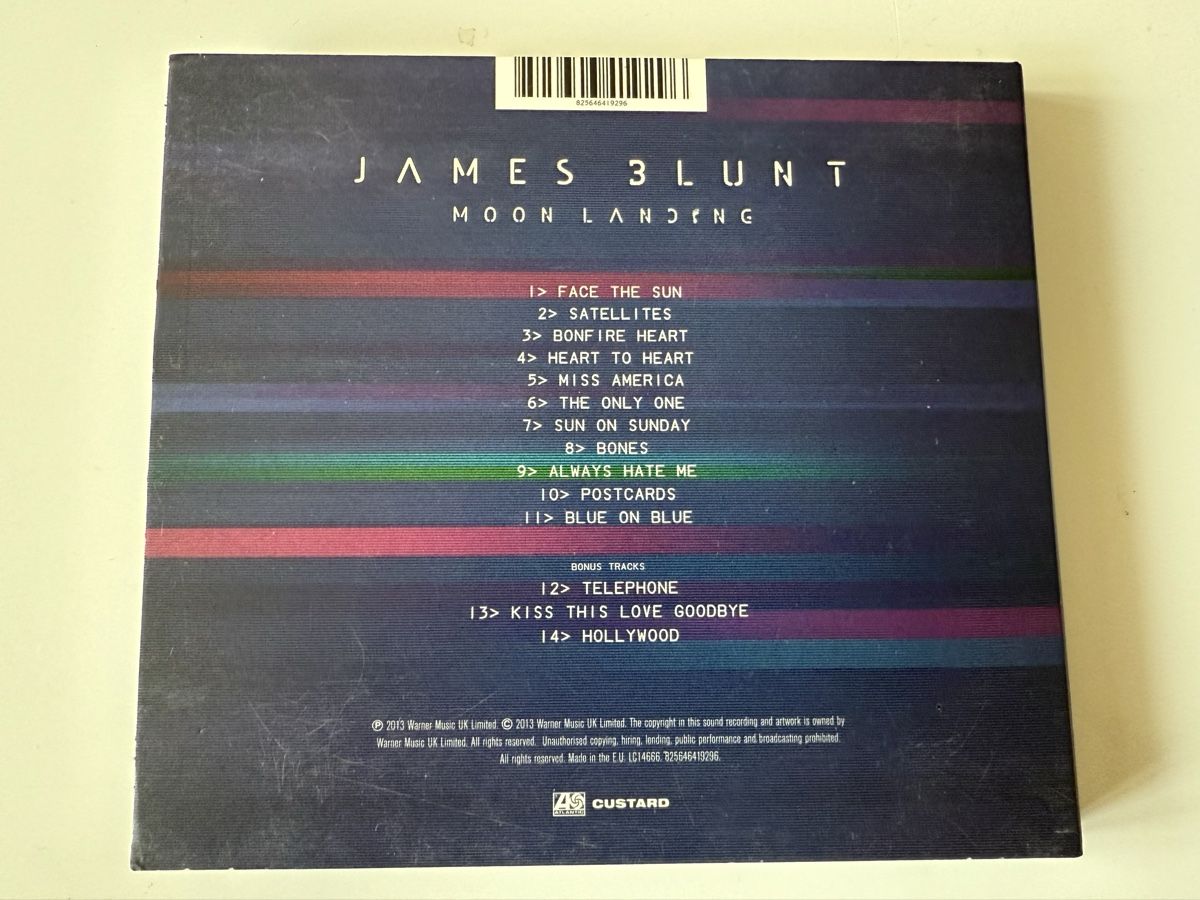 CD: James Blunt Moon Landing CD Album – Usato da Oberried Brienz venduto da Chyara 1