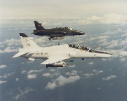 Pressefoto BAE Hawk 100 / 200 auf Kodak Fotopapier