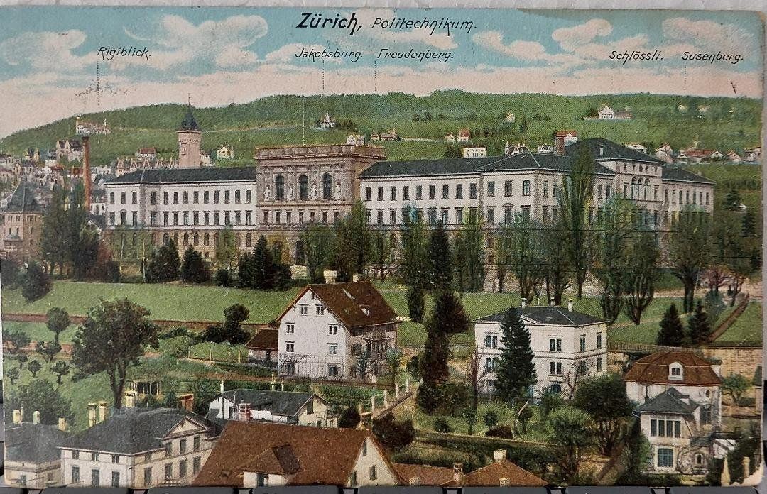 Ansichtskarten: ZÜRICH - Politechnikum - 1907 – Gebraucht aus Delémont von Domdom1