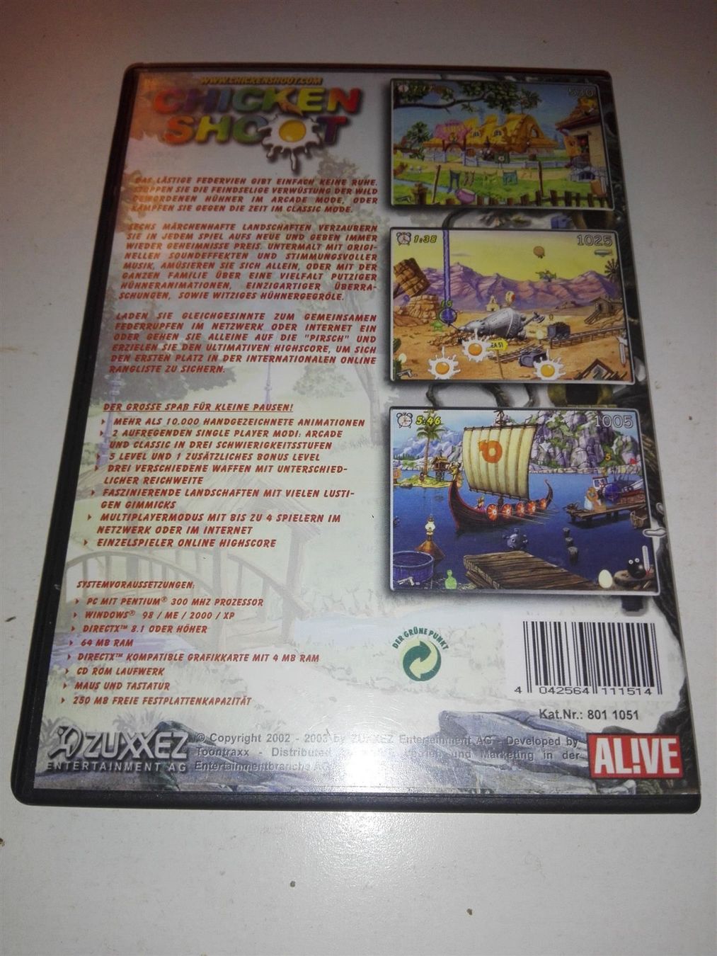 Giochi: Chicken Shooter   (PC\CD-Rom) – Usato da St. Gallen venduto da elk2021 5