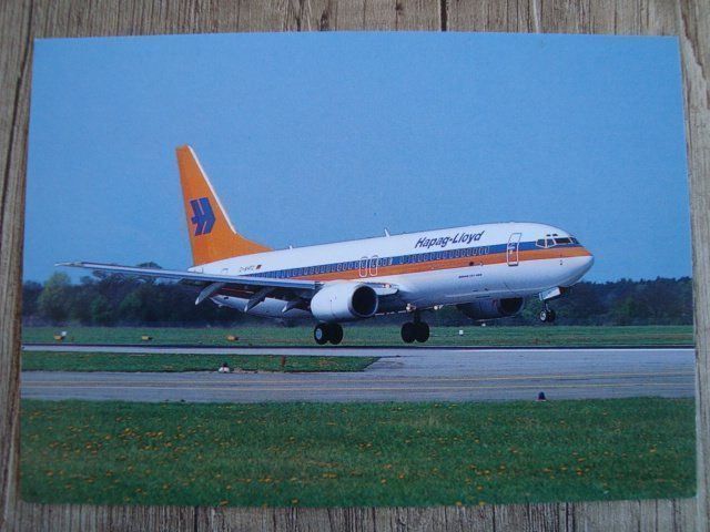 Cartes postales: Hapag Lloyd B737-800 – Neuf avec emballage d'origine à Thun par Abigboss