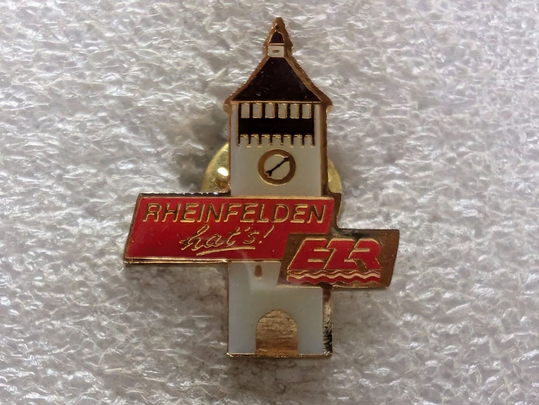 Plaketten & Abzeichen: Ansteckpin 221: ELR Rheinfelden Hat's – Gebraucht aus Oppligen von Pin-Fall-Shop