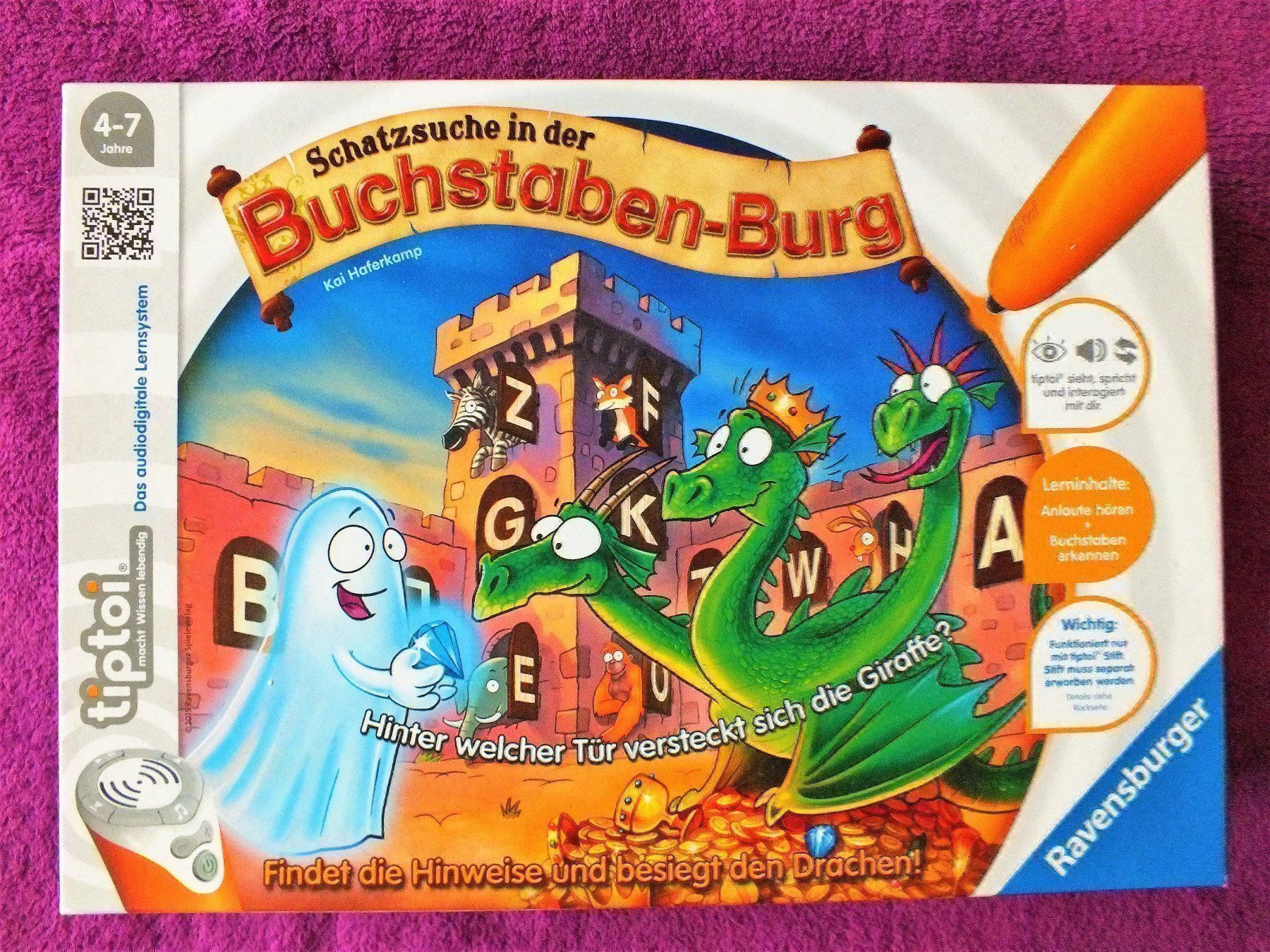 Ravensburger Jeux: tiptoi Spiel Schatzsuche - Buchstabenburg – D'occasion à Müllheim Dorf par Seeeule01