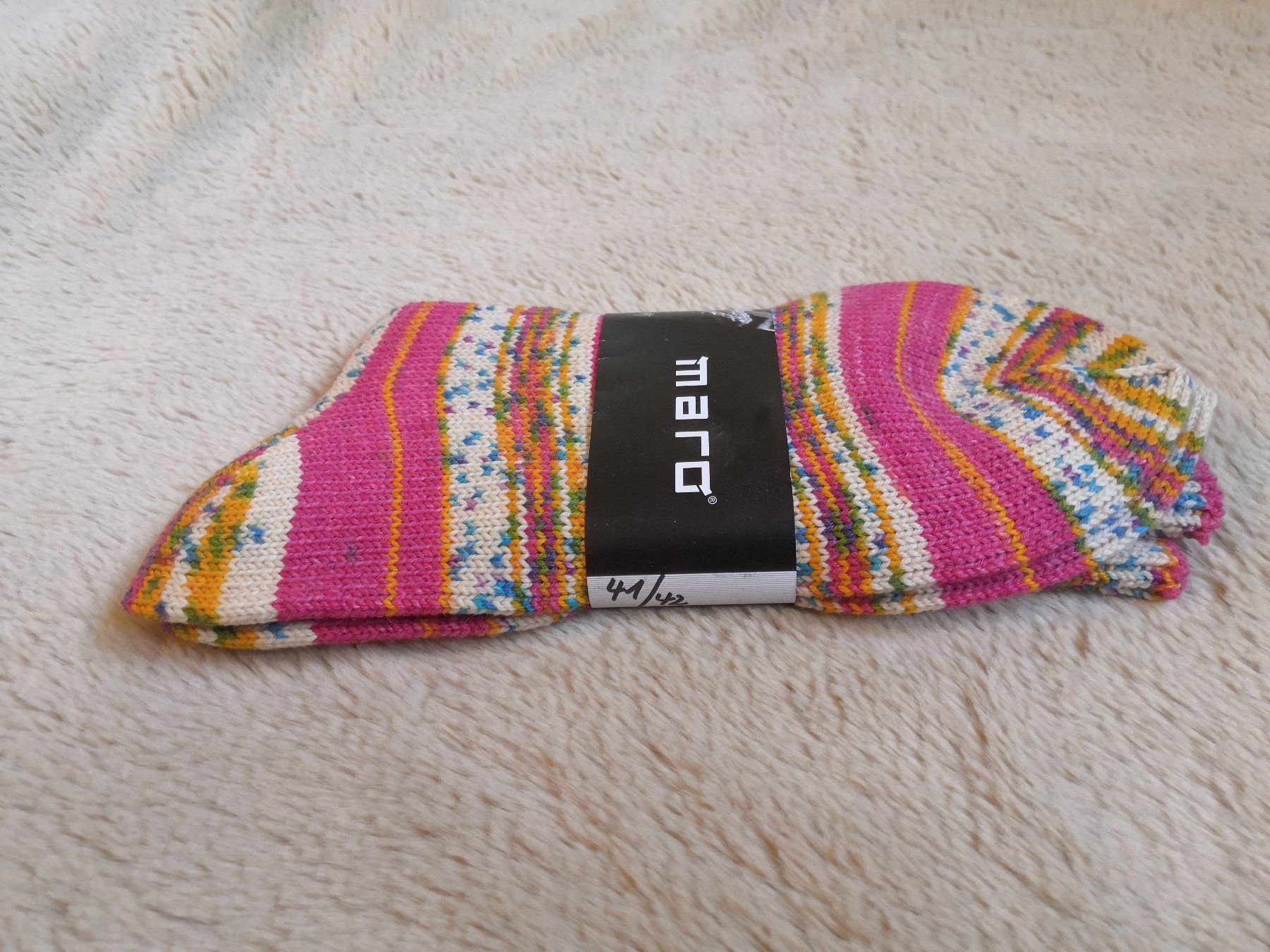 Calze: Coole Wollsocken von MARO, Gr.41/42 – Nuovo e nell'imballaggio originale da Birsfelden venduto da Pluesser