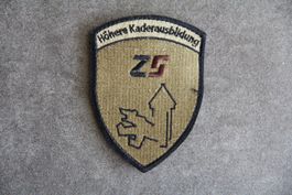 ZS Zentralschule, höhere Kaderausbildung, Badge mit Klett