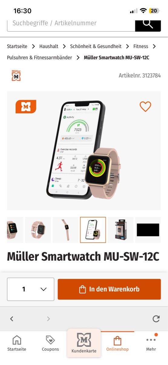 Smartwatch: SmartWatch  – Usato da Holderbank AG venduto da maite2025 4