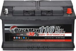 BlackMax Autobatterie 12V 110Ah 850A