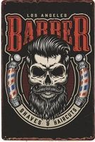 Metallschild Barber Shop Blechschild Coiffeur Bart Salon