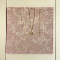 Schmuck Kette Wand Aufhängung 2stk 45x45cm