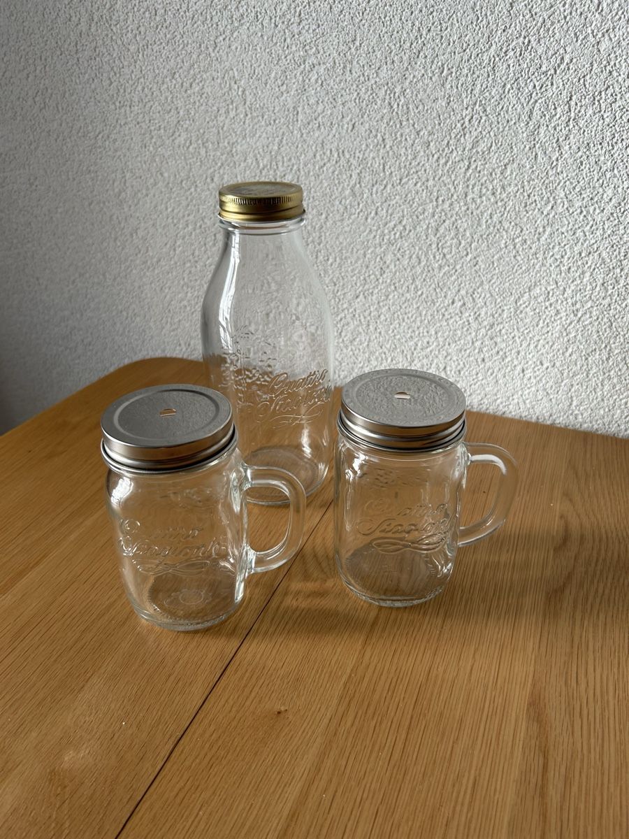 Bicchieri: Set 2 bicchieri da smoothie Bormioli Rocco – Nuovo (secondo la descrizione) da Basel venduto da mel_5fzy
