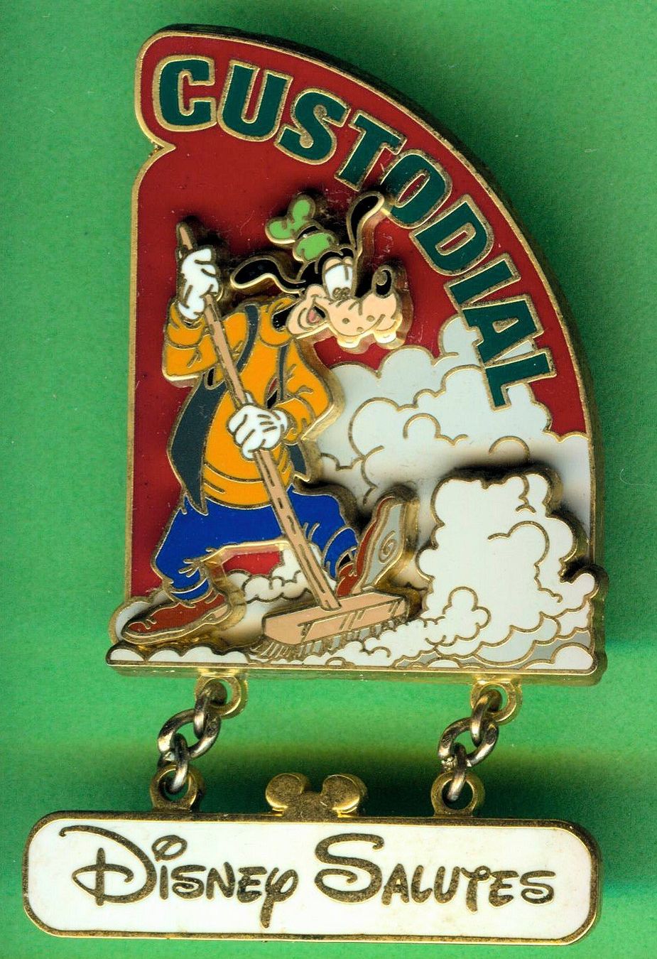 Disney Plaquettes & Badges: Disney Salutes  GOOFY  CUSTODIAL – D'occasion à Winterthur par Sammleroase