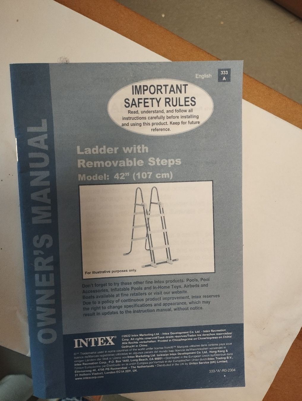 Leitern: Poolleiter Neu und Originalverpackt – Neu und originalverpackt aus Matzendorf von CRX1990 1