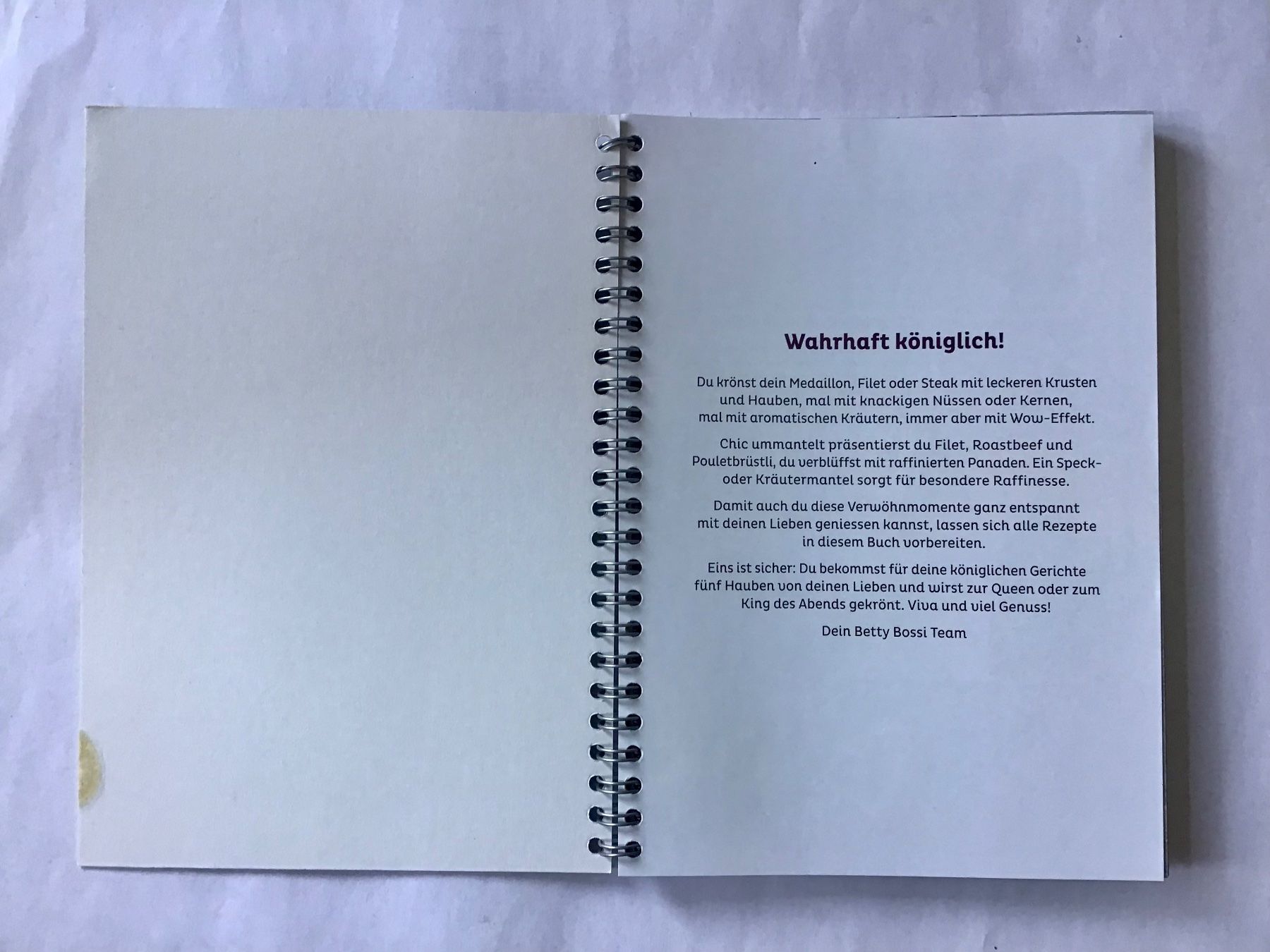 Libri: Betty Bossi Kochbuch "Mit Kruste und Haube" – Usato da Bubendorf venduto da Alpenheidi 2