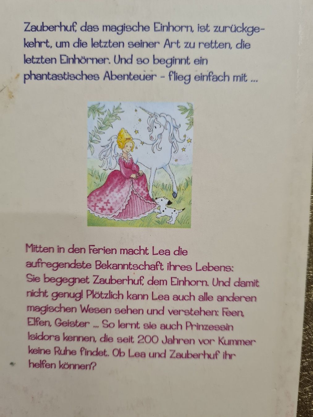 Bücher: Spannendes Kinder Buch, das magische Einhorn – Gebraucht aus Amriswil von used2use 1