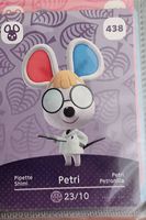 Carte Amiibo Animal Crossing, habitant n°438 Pipette