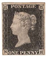 1840 Penny Black ungebraucht mit Originalgummi GBP 18'500.-