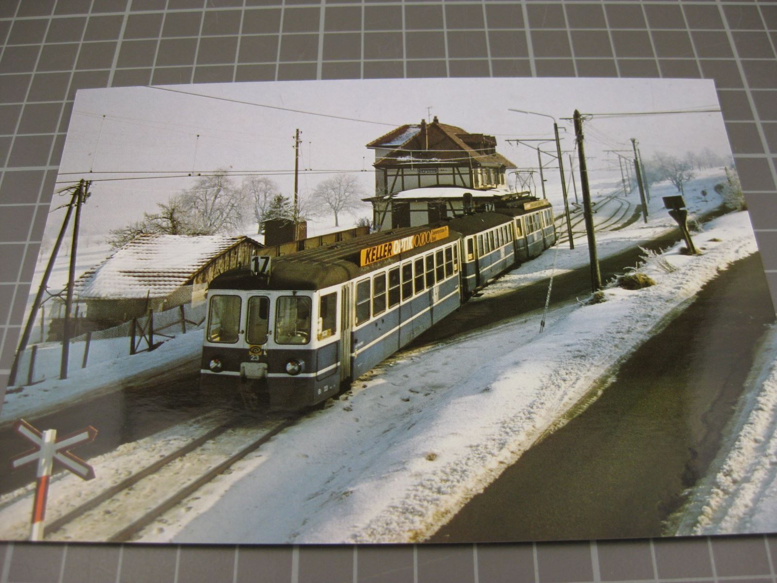 Cartoline postali: AK Leymen Station mit Zug – Nuovo (secondo la descrizione) da Malters venduto da Marosko