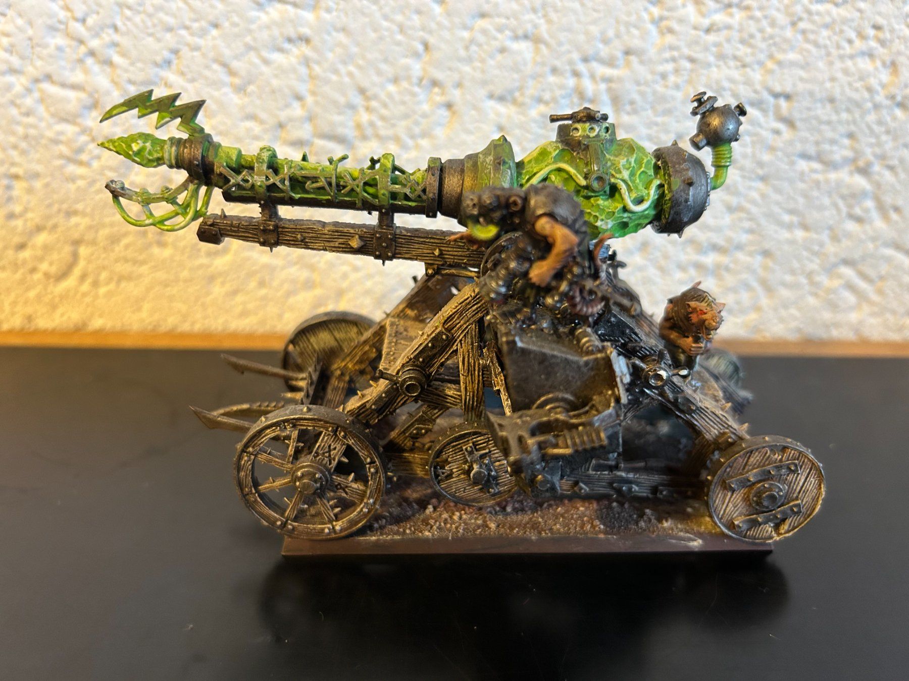 Kit di modellismo & Modellini statici: Warhammer - Warpblitzkanone bemalt - Skaven – Usato da Biberstein venduto da Lou13lou 1