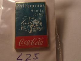 1 Coca-Cola Pin-Philippinen Manila Cebu-Top Zustand! (L25)