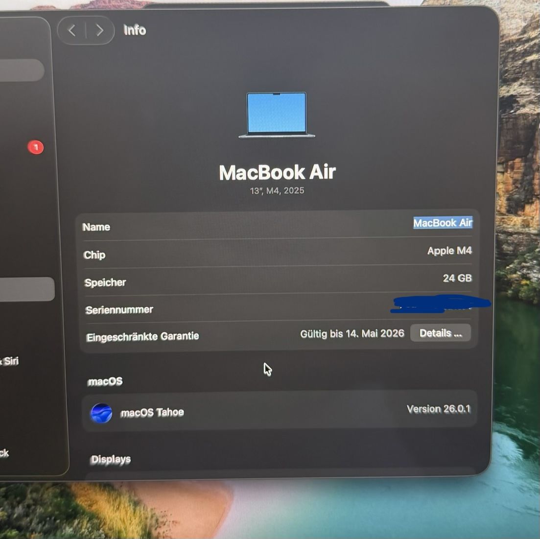 Apple Portables: Macbook Air M4 24GB Ram – D'occasion à Zürich par neno1106 3