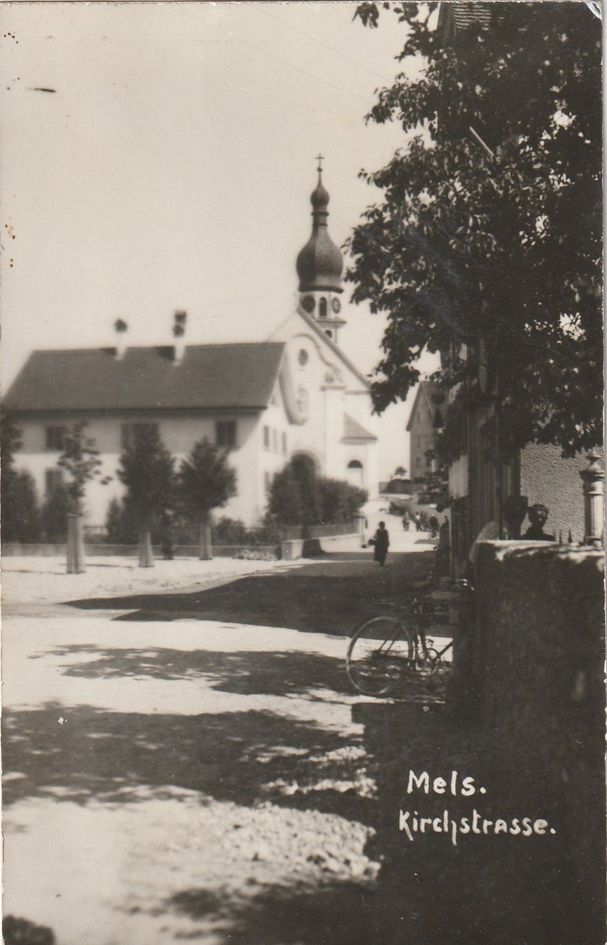 Cartes postales: Mels Kirchstrasse – D'occasion à Rorschacherberg par fratovi2