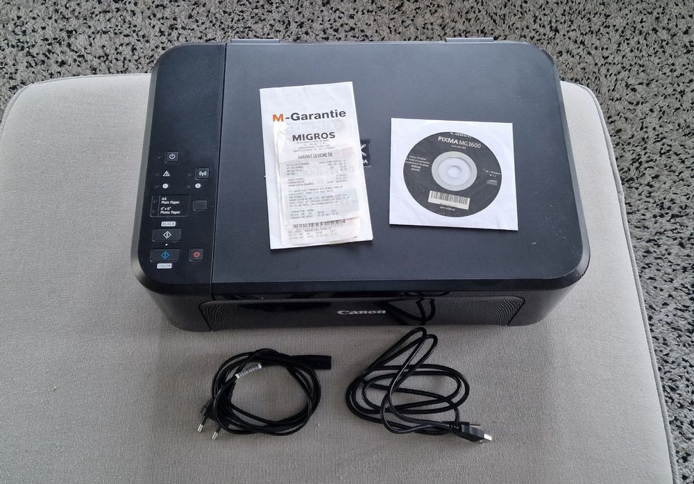 Canon Pixma MG3600 mit Garantie bis 10.03.2023 Kaufen auf Ricardo