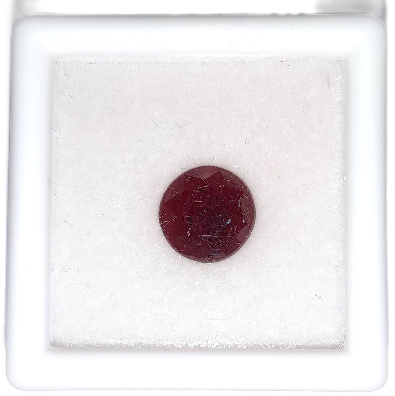 RARE ! RUBIS TRAITé ROUGE POURPRE DE MADAGASCAR DE 3,37