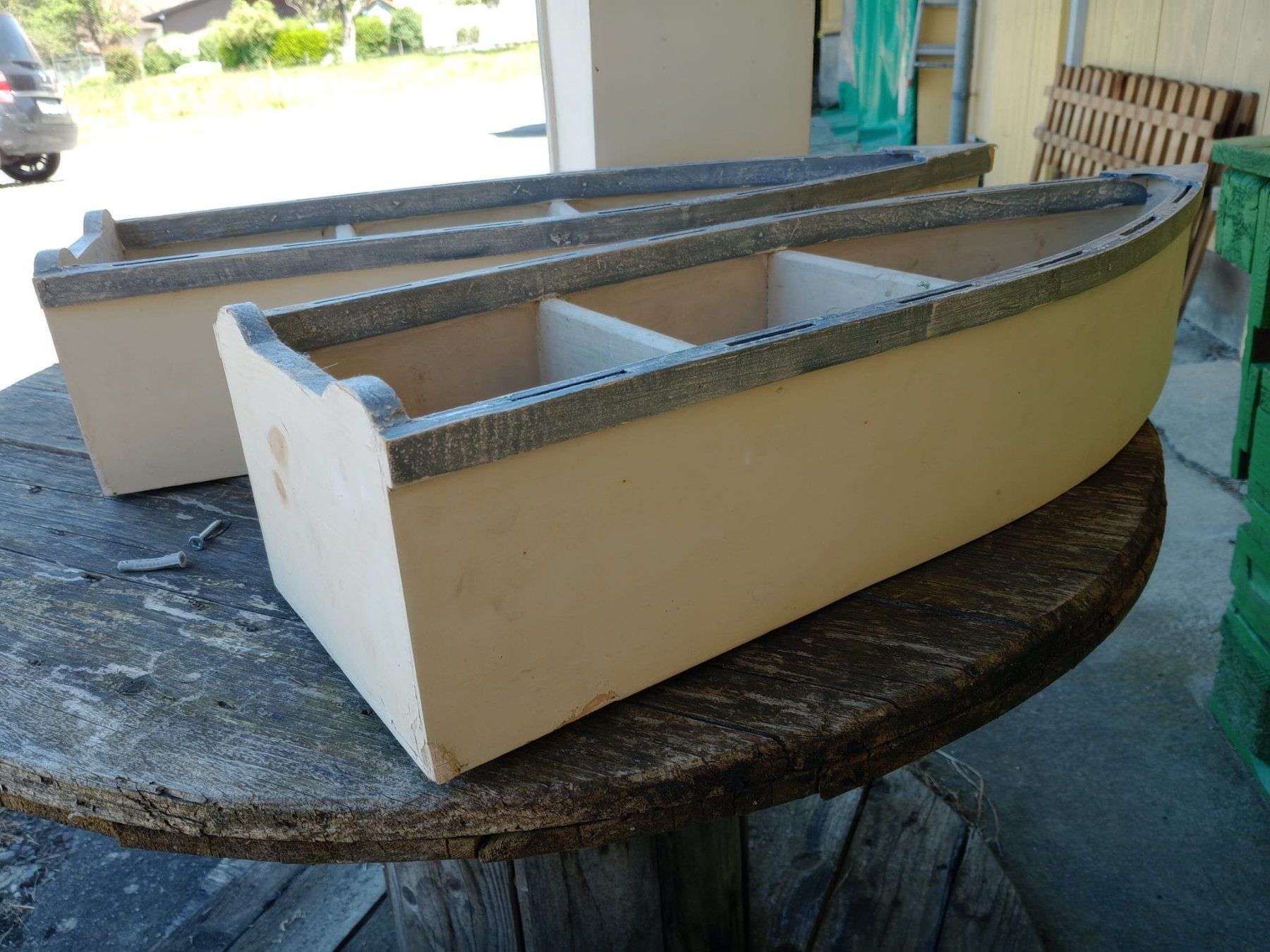 Tutte le decorazioni: Bateau décoratif en bois, objet d'artisanat. – Usato da Payerne venduto da jea_m6nb 8