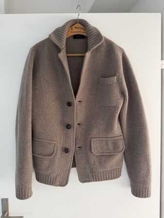 Slow Wear Zanone Cardigan Brown