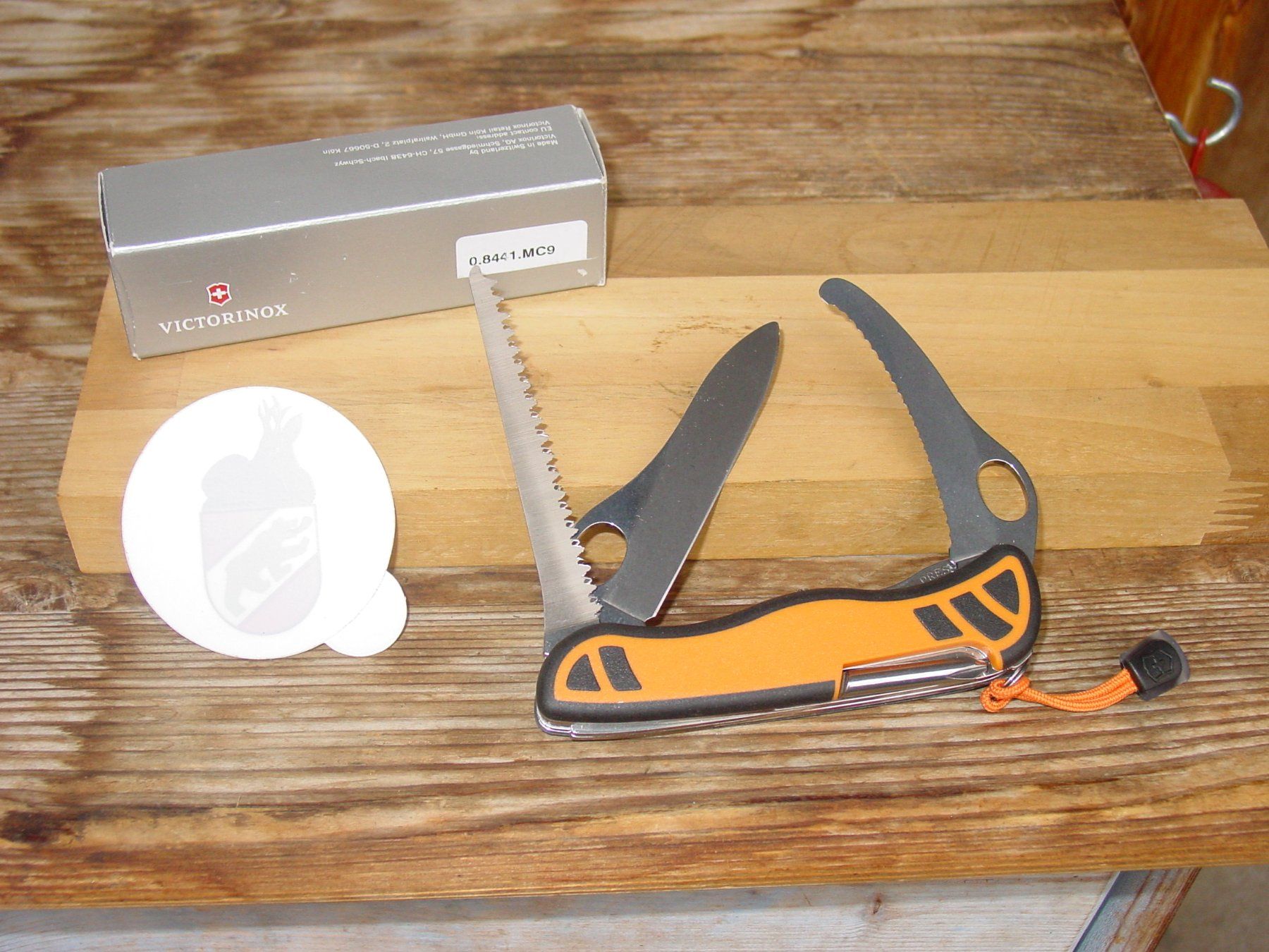 Victorinox Accessori: Victorinox  Jägermesser Hunter XT orange – Nuovo e nell'imballaggio originale da Ursenbach venduto da rekruten-shop 1
