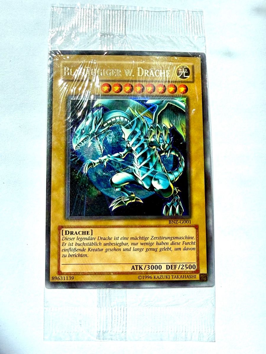 Yugioh Cartes à collectionner: Yu-Gi-Oh! Blauäugiger W. Drache / DE – Neuf avec emballage d'origine à Läufelfingen par Seraphim13