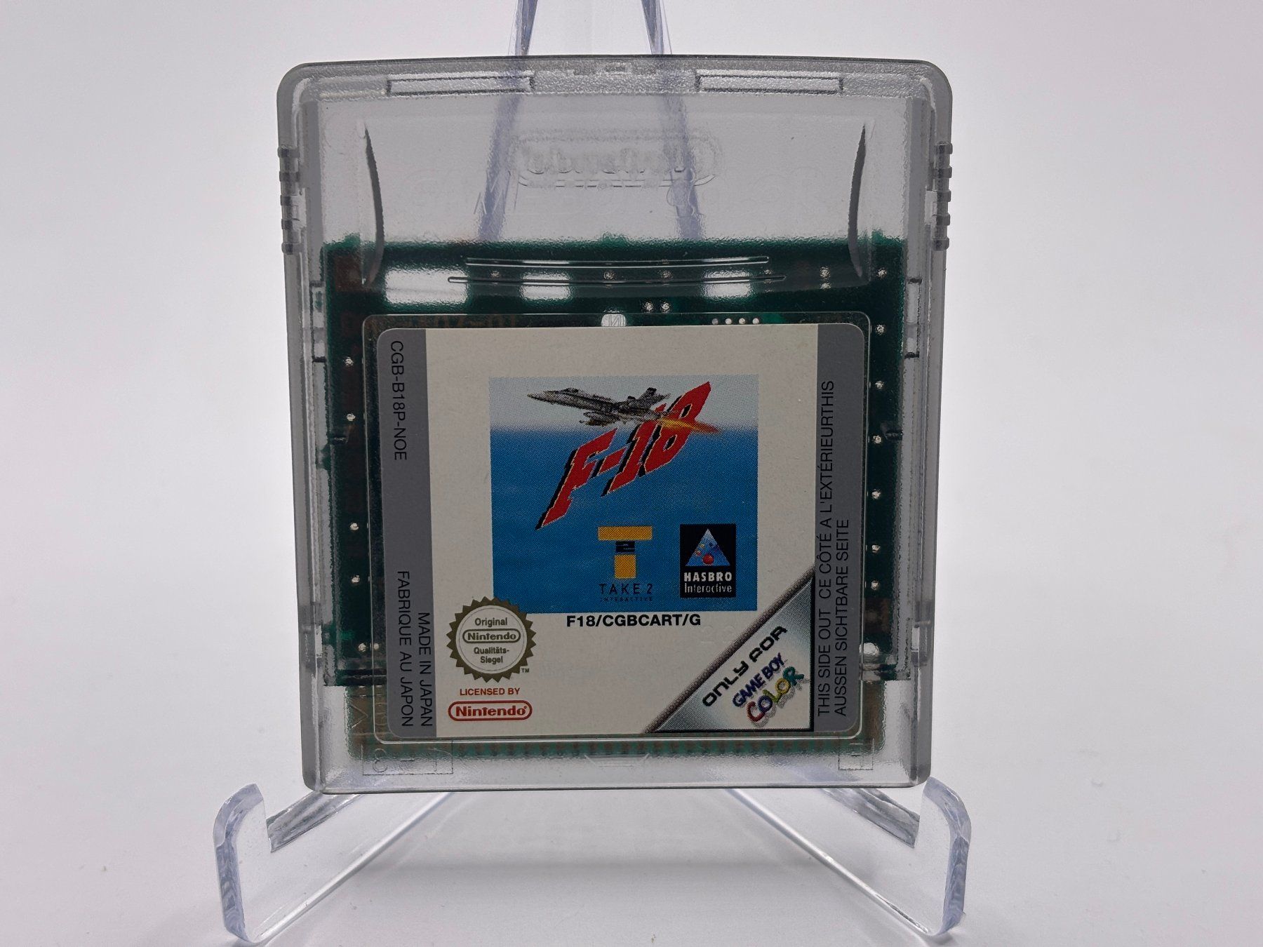 Nintendo Spiele: GBC - F-18 – Gebraucht aus Allschwil von Bullach