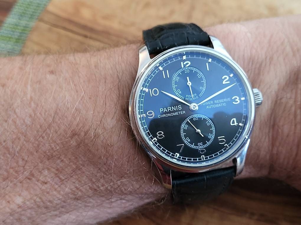 Parnis Orologi: Parnis Automatic Uhr Neuwertig – Nuovo (secondo la descrizione) da Oberglatt ZH venduto da watchkurt 1
